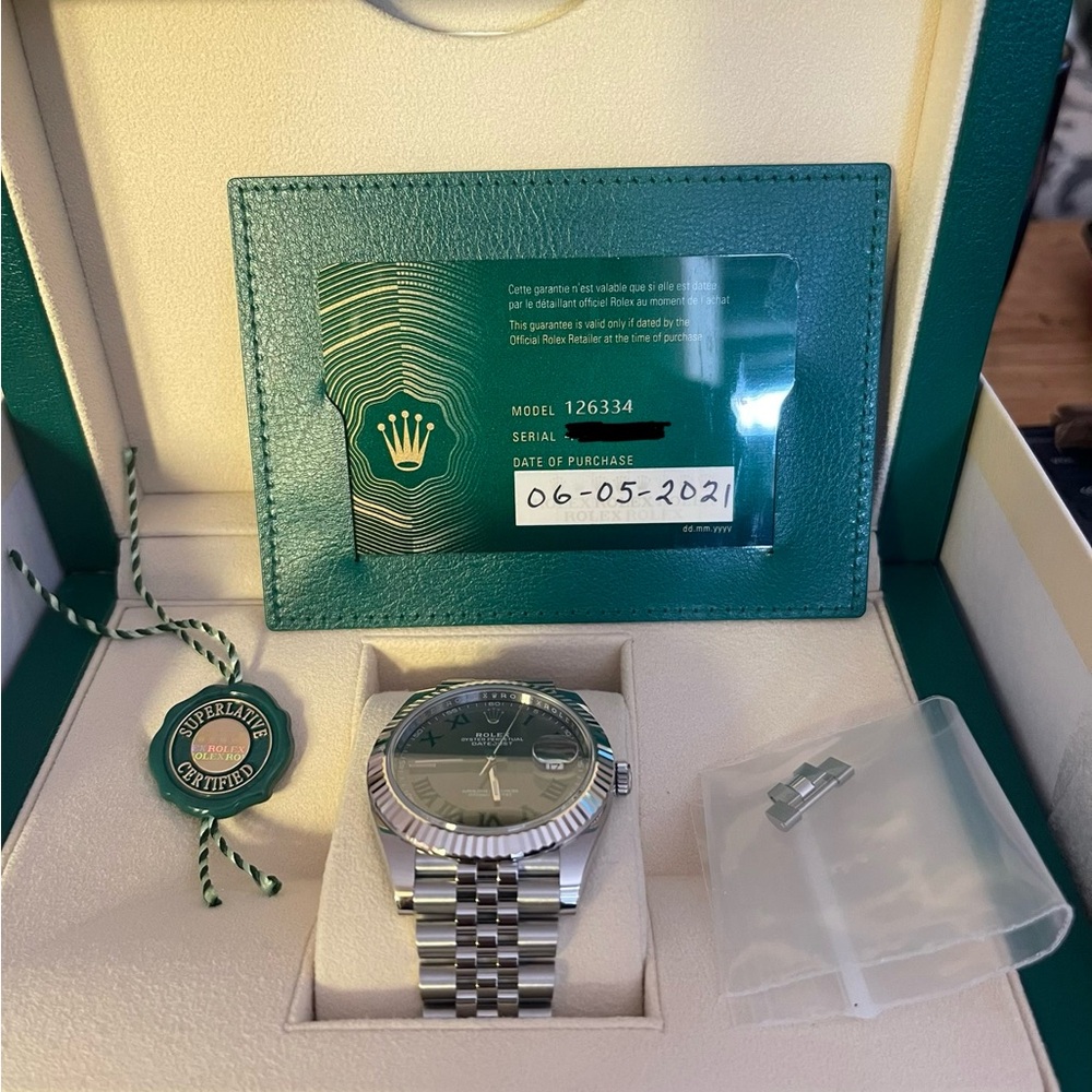 White gold Rolex